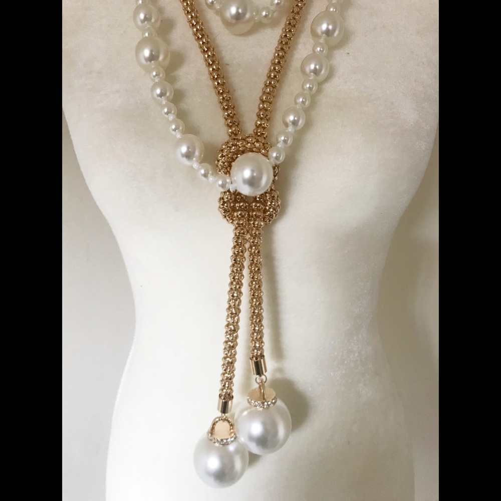 Grand Pearl Ball Neck Piece✨✨ - Picture 4 of 6